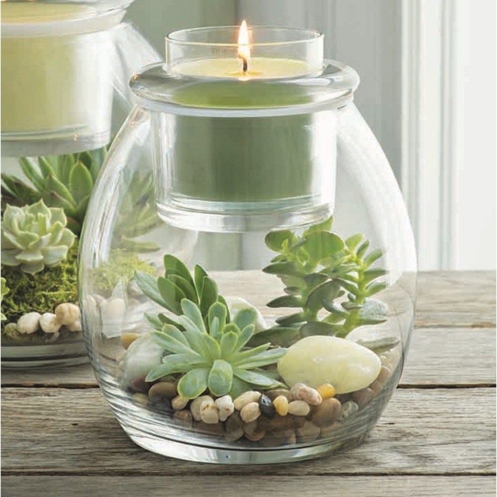 ✨HP✨ PartyLite Clearly Creative Essential Glass Jar Holder